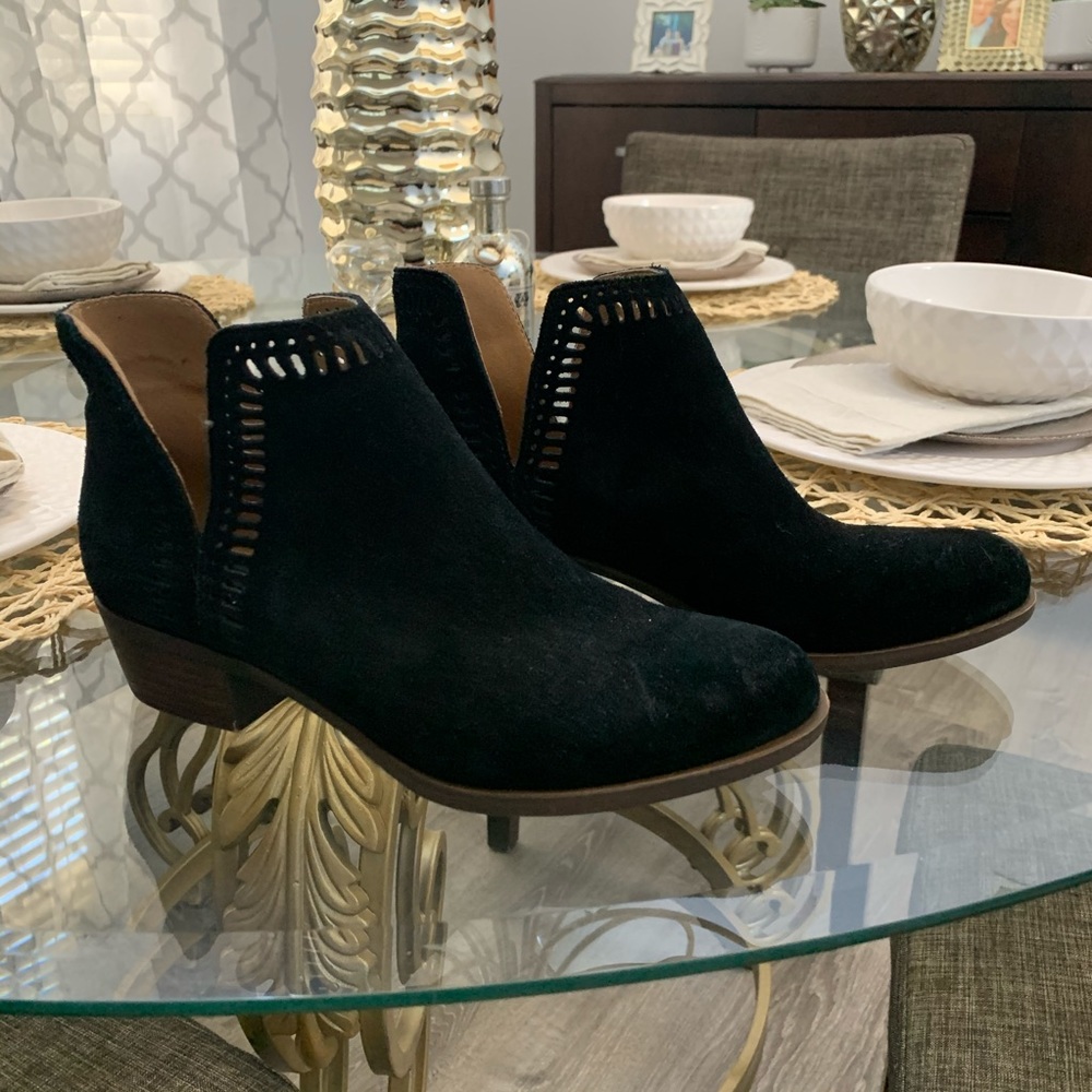 Lucky Brand Black Booties
